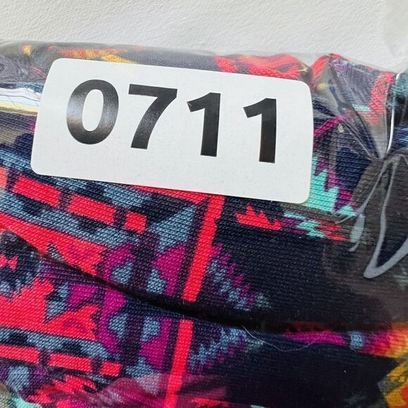 LulaRoe Madison Skirt With Pockets Casual  Multicolor Travel  Beautiful S 0711 - Picture 7 of 7